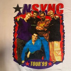 Vintage NSync t-shirt size medium